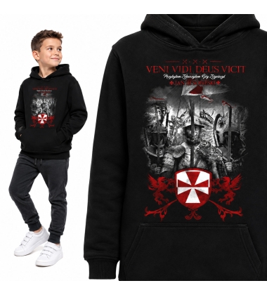 Bluza z kapturem dziecięca Patriotyczna JAN III SOBIESKI